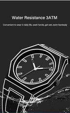 Modern Minimalist Sketching Creative Sports and Leisure Watch Creative Design Waterproof Watch