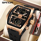 Fashion Tonneau Digital Watch