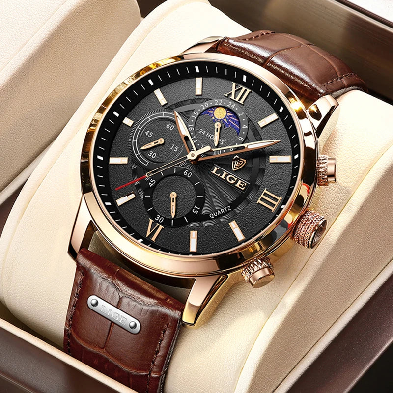 Leather Wristwatches Deluxe