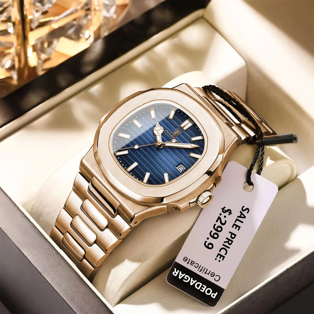 CASUAL GOLDEN WATCH