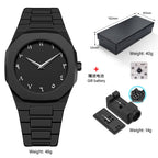 Modern Minimalist Sketching Creative Sports and Leisure Watch Creative Design Waterproof Watch