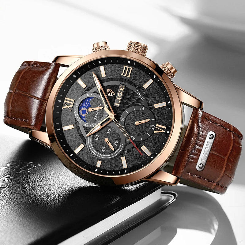 Leather Wristwatches Deluxe