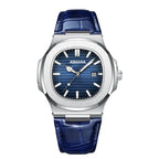 Leather Strap Waterproof Wirstwatch