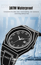 Minimalist Sketch Creative Sports Watch Calendar Digital Waterproof Watch Men's Clock Watch