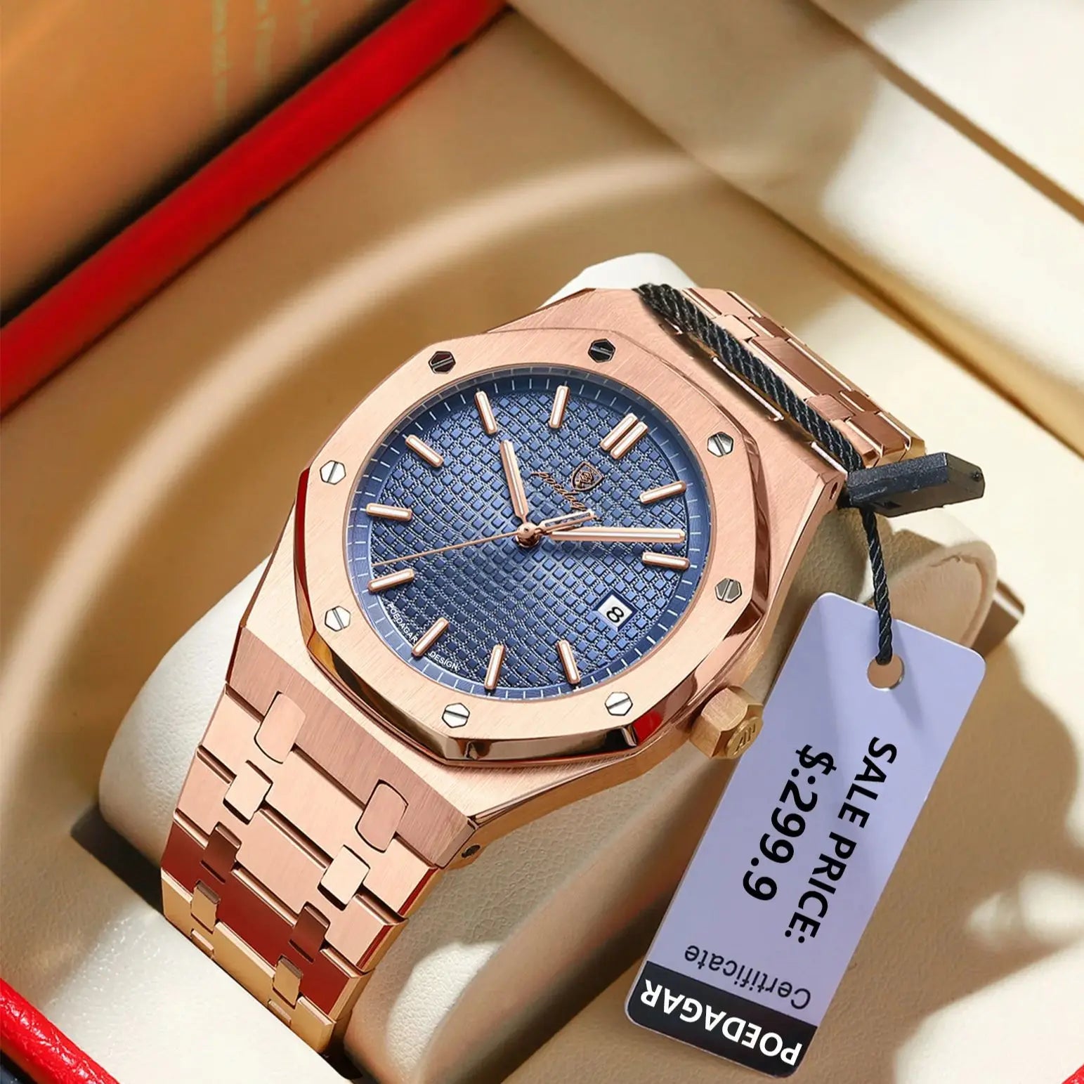 Men Watch Stainless Steel FASHION