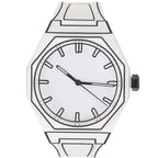 Modern Minimalist Sketching Creative Sports and Leisure Watch Creative Design Waterproof Watch