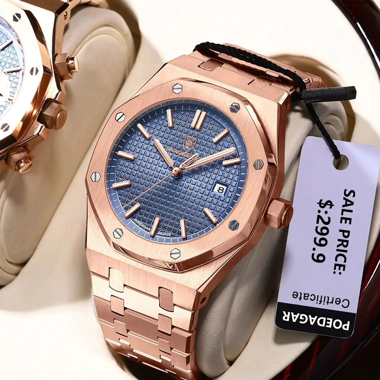 Men Watch Stainless Steel FASHION
