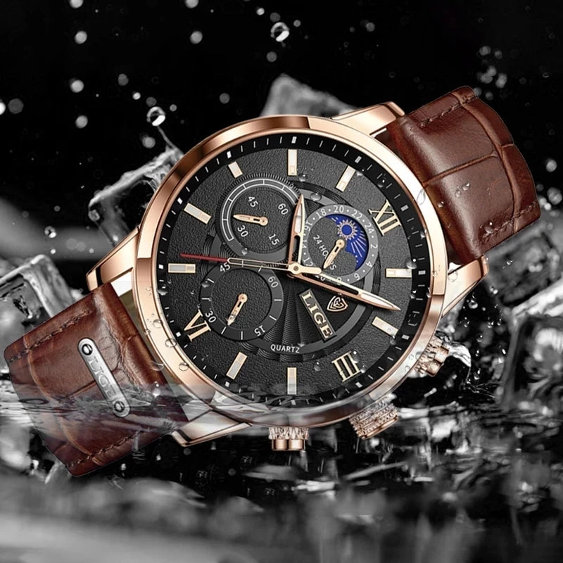 Leather Wristwatches Deluxe