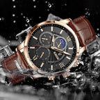 Leather Wristwatches Deluxe