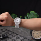 Modern Minimalist Sketching Creative Sports and Leisure Watch Creative Design Waterproof Watch