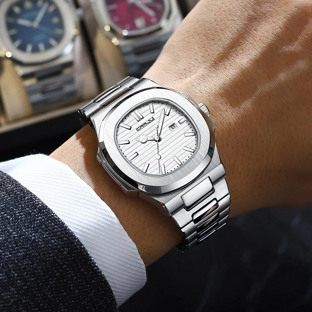 Business Simple Men's Clock