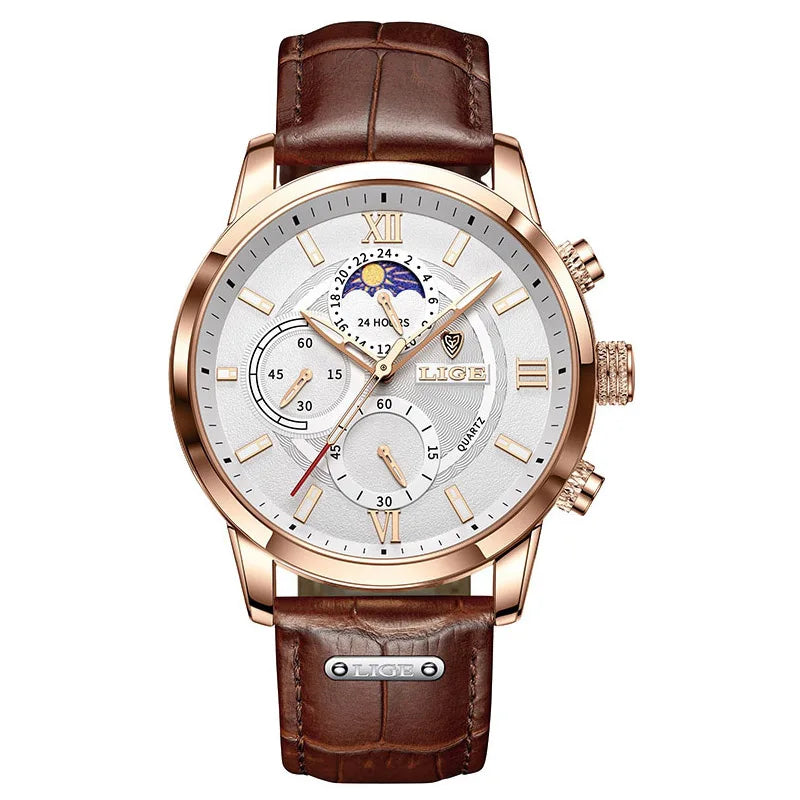 Leather Wristwatches Deluxe