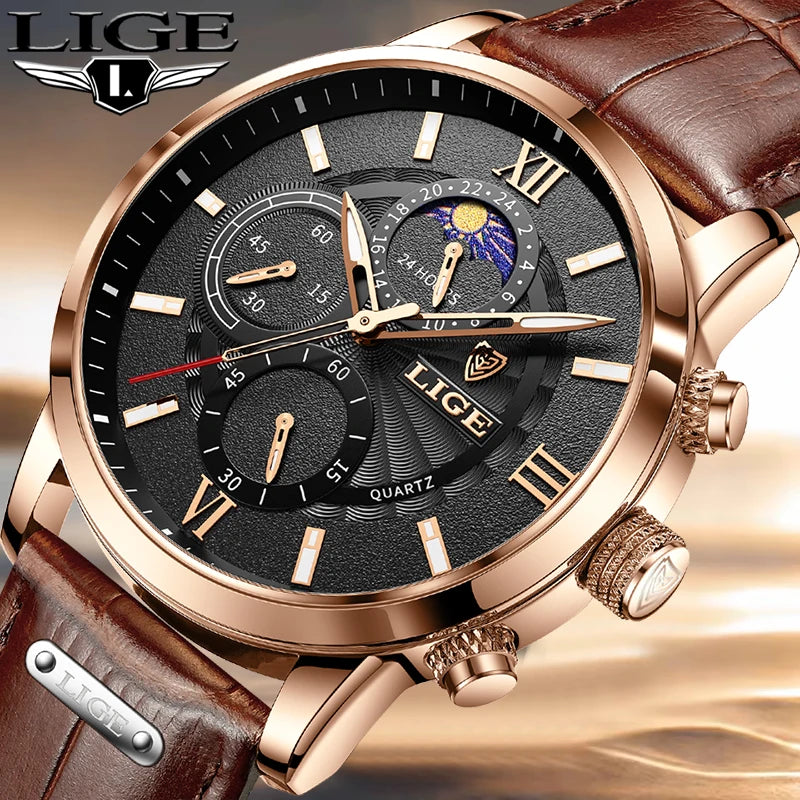 Leather Wristwatches Deluxe