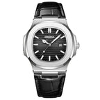 Leather Strap Waterproof Wirstwatch