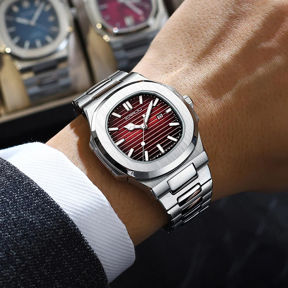 Business Simple Men's Clock
