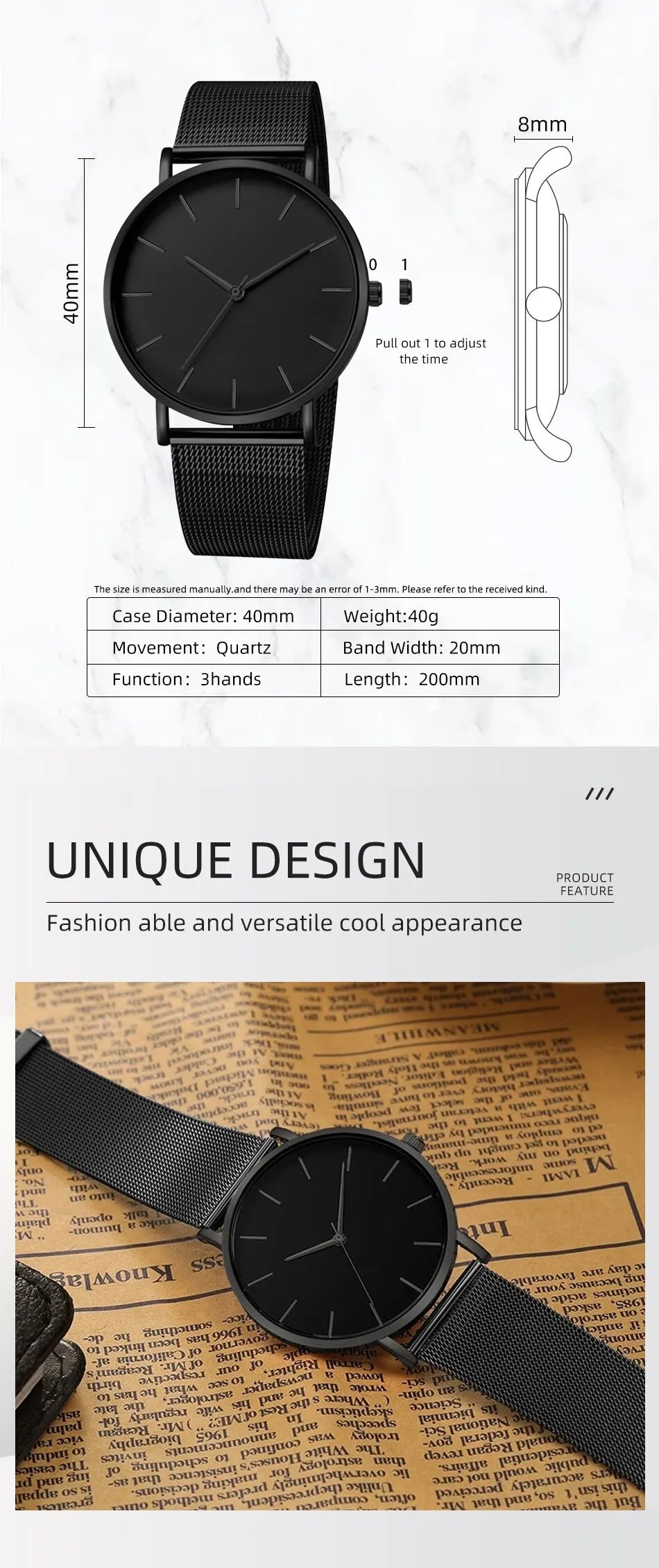 MINIMALIST VANTA BLACK