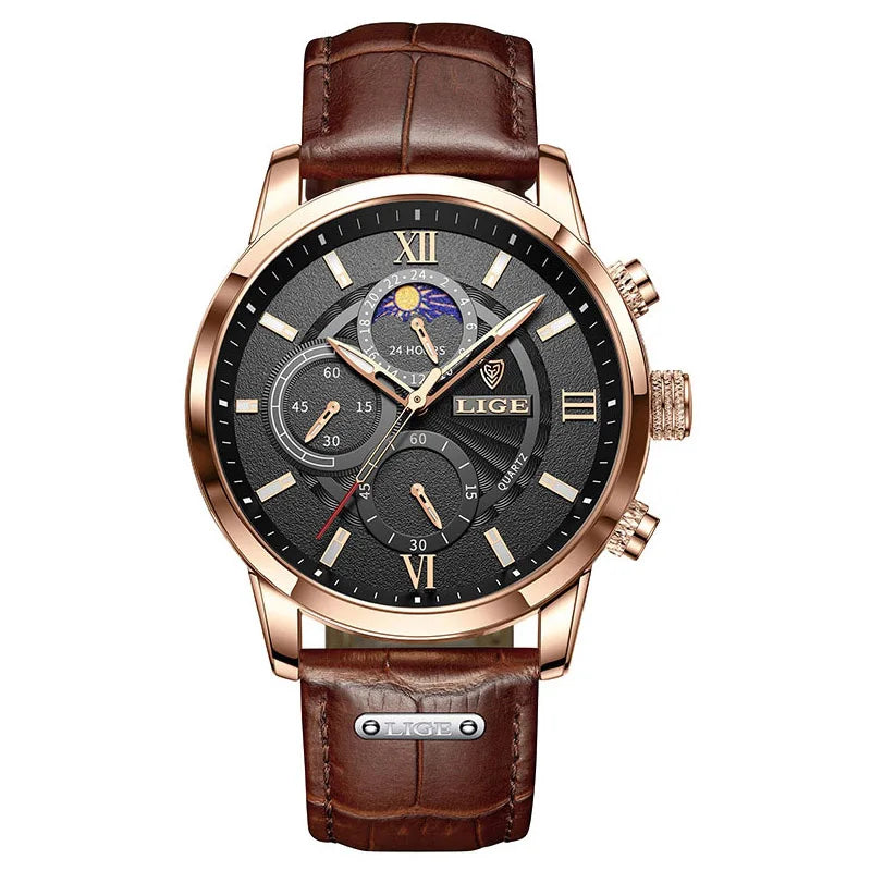 Leather Wristwatches Deluxe
